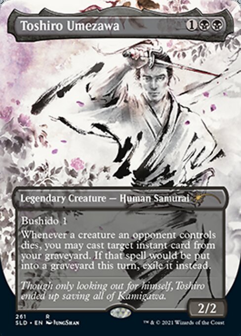 Toshiro Umezawa (Secret Lair) Light Play Foil