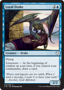 Loyal Drake (Commander 2018) Near Mint
