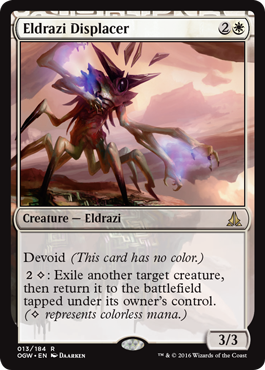 Eldrazi Displacer (Oath of the Gatewatch) Light Play