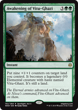 Awakening of Vitu-Ghazi (War of the Spark) Medium Play