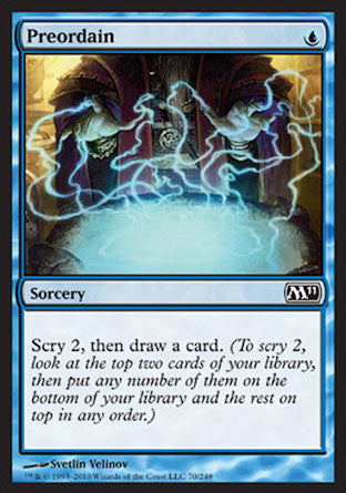 Preordain (Magic 2011 Core Set) Near Mint
