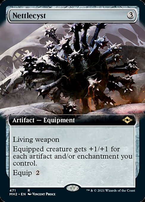 Nettlecyst (Extended Art) (Modern Horizons 2) Near Mint