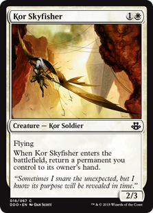 Kor Skyfisher (Duel Decks: Kiora vs Elspeth) Medium Play