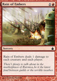 Rain of Embers (Ravnica) Light Play