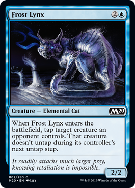 Frost Lynx (Magic 2020 Core Set) Near Mint