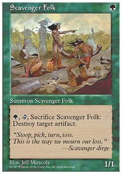 Scavenger Folk (5th Edition) Medium Play