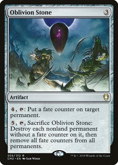Oblivion Stone (Commander Anthology Volume II) Light Play