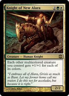 Knight of New Alara (Alara Reborn) Light Play