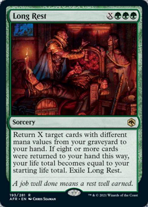 Long Rest (Adventures in the Forgotten Realms) Light Play