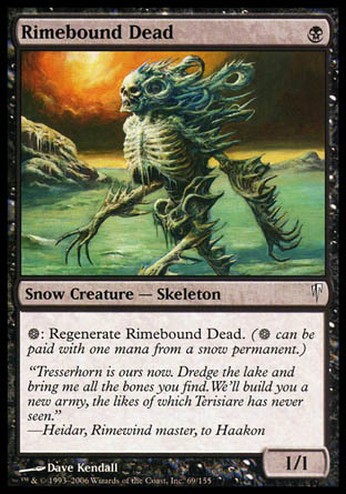 Rimebound Dead (Coldsnap) Light Play