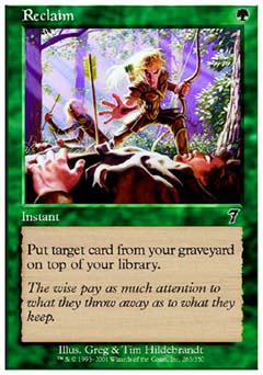 Reclaim (7th Edition) Medium Play Foil