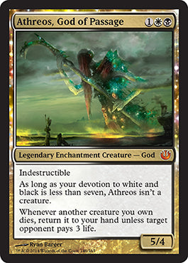 Athreos, God of Passage (Journey into Nyx) Light Play Foil