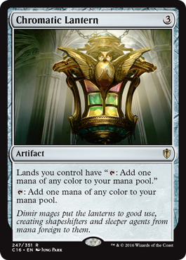 Chromatic Lantern (Commander 2016 Edition) Medium Play