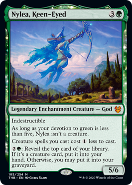 Nylea, Keen-Eyed (Theros Beyond Death) Heavy Play