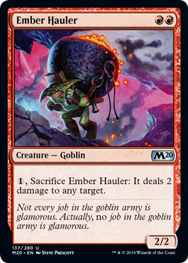 Ember Hauler (Magic 2020 Core Set) Near Mint