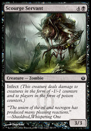 Scourge Servant (Mirrodin Besieged) Medium Play