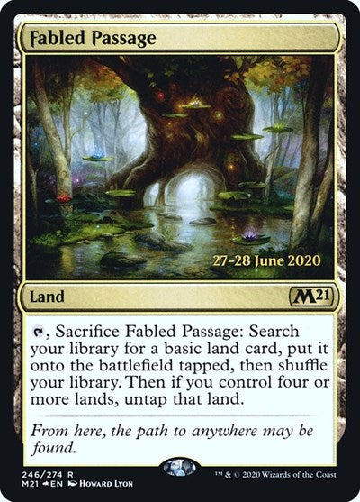 Fabled Passage (M21) (Promos: Prerelease Cards) Near Mint Foil