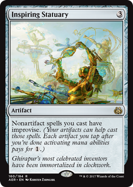 Inspiring Statuary (Aether Revolt) Medium Play