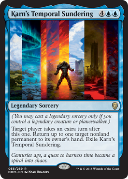 Karn's Temporal Sundering (Dominaria) Near Mint Foil