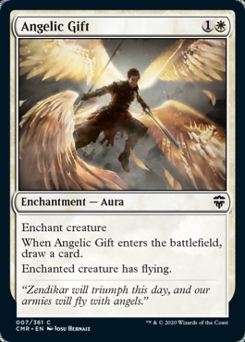 Angelic Gift (Commander Legends) Medium Play