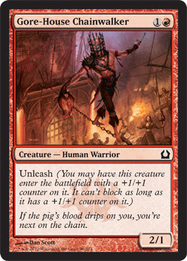 Gore-House Chainwalker (Return to Ravnica) Medium Play