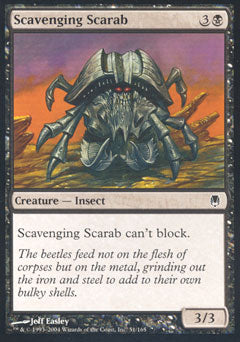 Scavenging Scarab (Darksteel) Heavy Play Foil