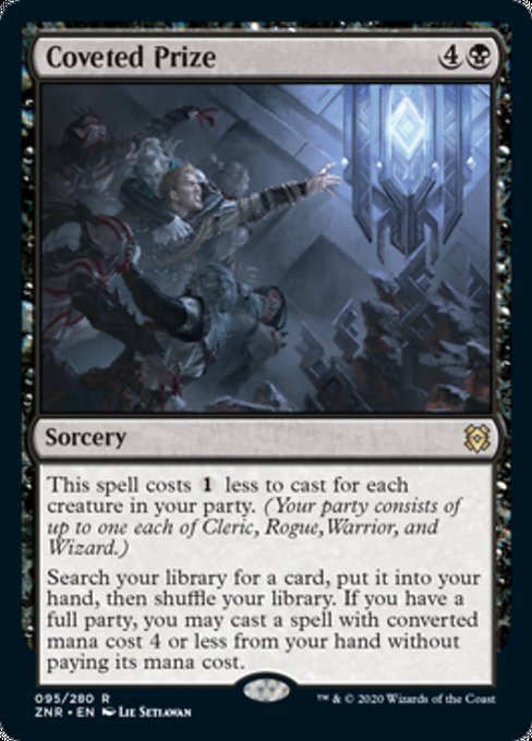 Coveted Prize (Zendikar Rising) Light Play
