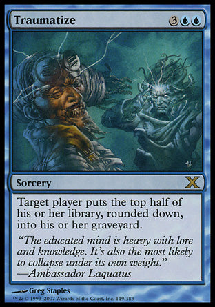 Traumatize (10th Edition) Medium Play