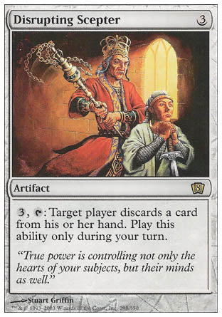 Disrupting Scepter (8th Edition) Medium Play