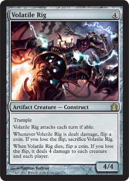 Volatile Rig (Return to Ravnica) Medium Play