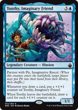 Toothy, Imaginary Friend (Battlebond) Light Play