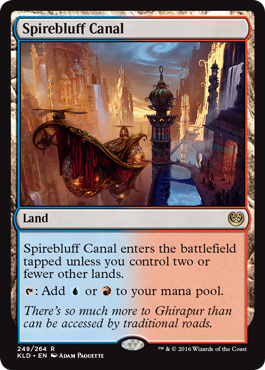 Spirebluff Canal (Kaladesh) Medium Play