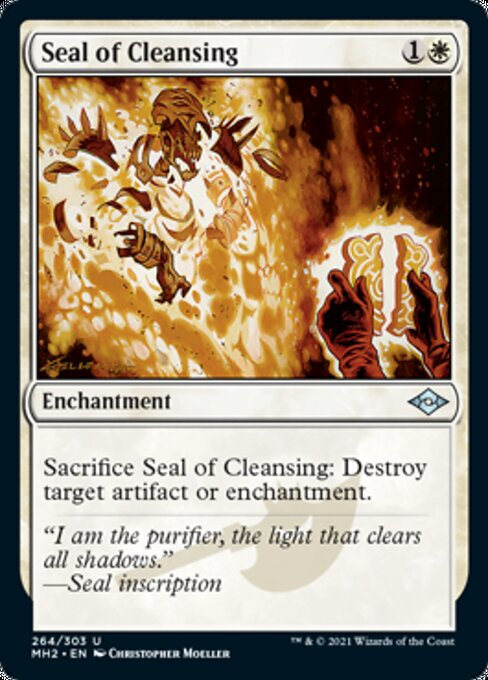Seal of Cleansing (Modern Horizons 2) Near Mint Foil