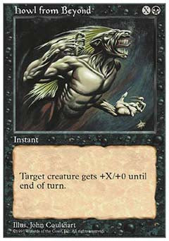 Howl from Beyond (5th Edition) Medium Play