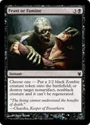 Feast or Famine (Duel Decks: Izzet vs Golgari) Medium Play