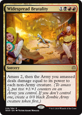 Widespread Brutality (War of the Spark) Near Mint