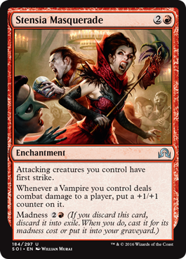 Stensia Masquerade (Shadows Over Innistrad) Near Mint Foil