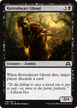 Rottenheart Ghoul (Shadows Over Innistrad) Medium Play