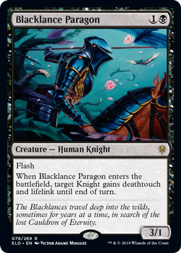 Blacklance Paragon (Throne of Eldraine) Medium Play
