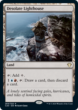 Desolate Lighthouse (Commander 2020 Ikoria) Light Play