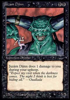Juzam Djinn (Arabian Nights) Heavy Play