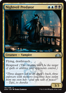 Nightveil Predator (Guilds of Ravnica) Near Mint Foil