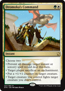 Dromoka's Command (Dragons of Tarkir) Medium Play