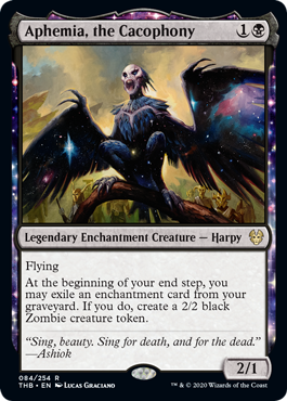 Aphemia, the Cacophony (Theros Beyond Death) Medium Play