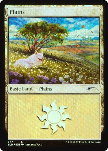 Plains 547 (Secret Lair) Near Mint Foil