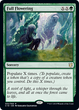 Full Flowering (Commander 2019) Near Mint