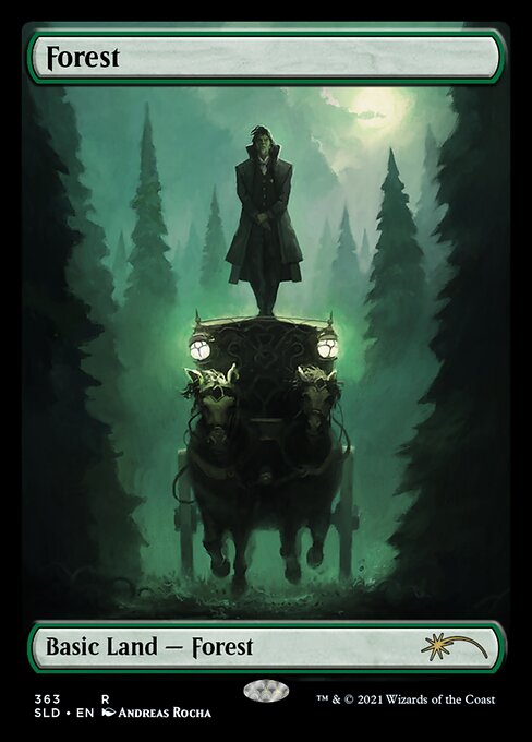 Forest 363 (Secret Lair) Near Mint Foil