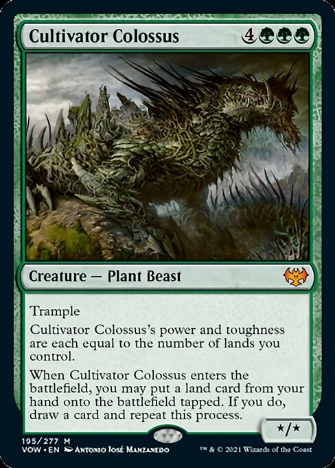 Cultivator Colossus (Innistrad: Crimson Vow) Medium Play