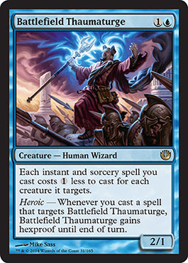 Battlefield Thaumaturge (Journey into Nyx) Light Play