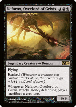 Nefarox, Overlord of Grixis (Magic 2013 Core Set) Near Mint